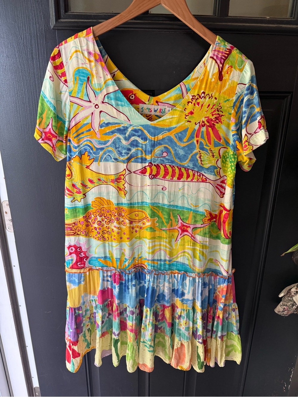 Jams World Hattie Dress Size Small Creatures Of The Sea